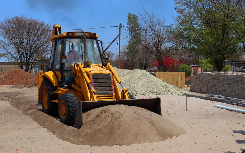 Buldoexcavator Caterpillar